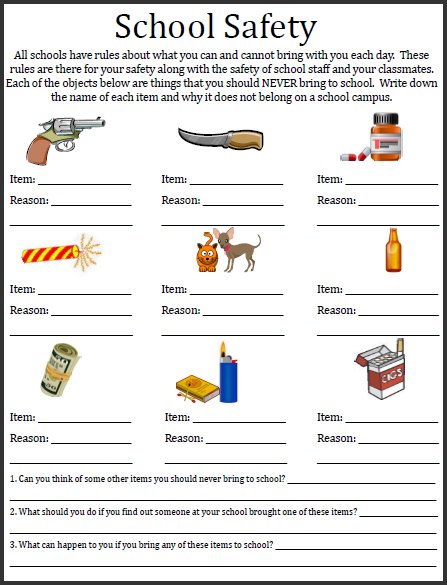 Printables Life Skills Worksheets For High School empowered by them life skills school...