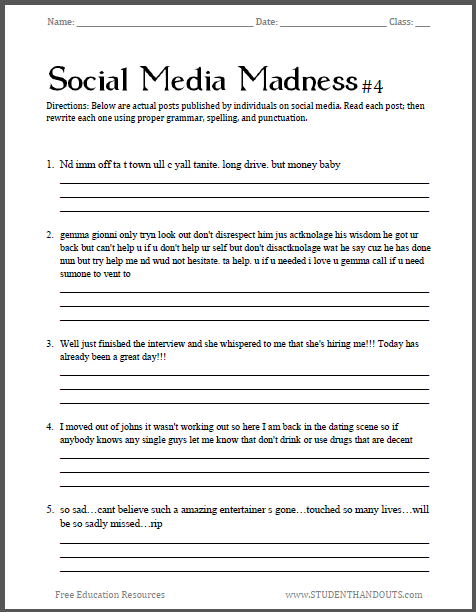 Printables Correcting Grammar Worksheets Tempojs Thousands of Printables Correcting Grammar Worksheets Tempojs Thousands of