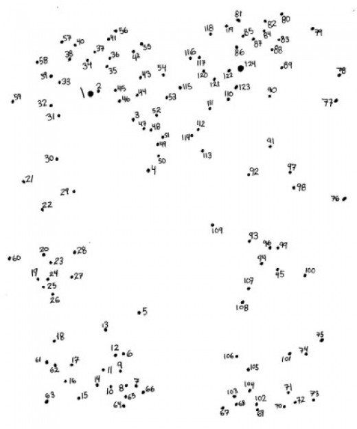Printables Dot To Dot Worksheets 1-100 49 free connect the dots worksheets for kids events lots...