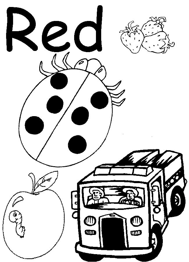 Printables Preschool Worksheets For The Color Red 1000 ideas about color red activities on pinterest coloring pages for preschool lesson page spelling red
