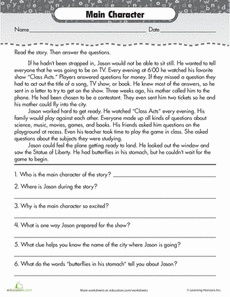 Printables English Reading Comprehension For Grade 3 1000 ideas about reading comprehension worksheets on pinterest 3rd grade worksheets
