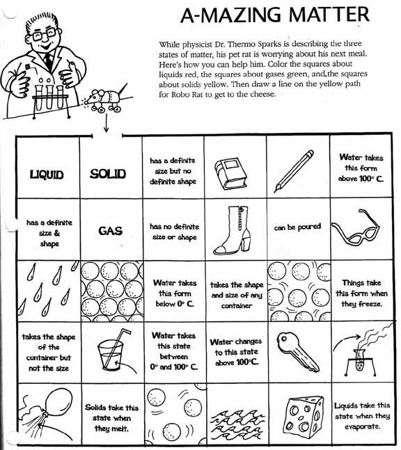 Printables Solid Liquid Gas Worksheet 1000 ideas about solid liquid gas on pinterest matter worksheets worksheet
