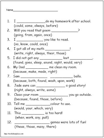 Printables Reading Worksheets For Second Grade 1000 ideas about reading worksheets on pinterest second grade worksheet 1 dolch