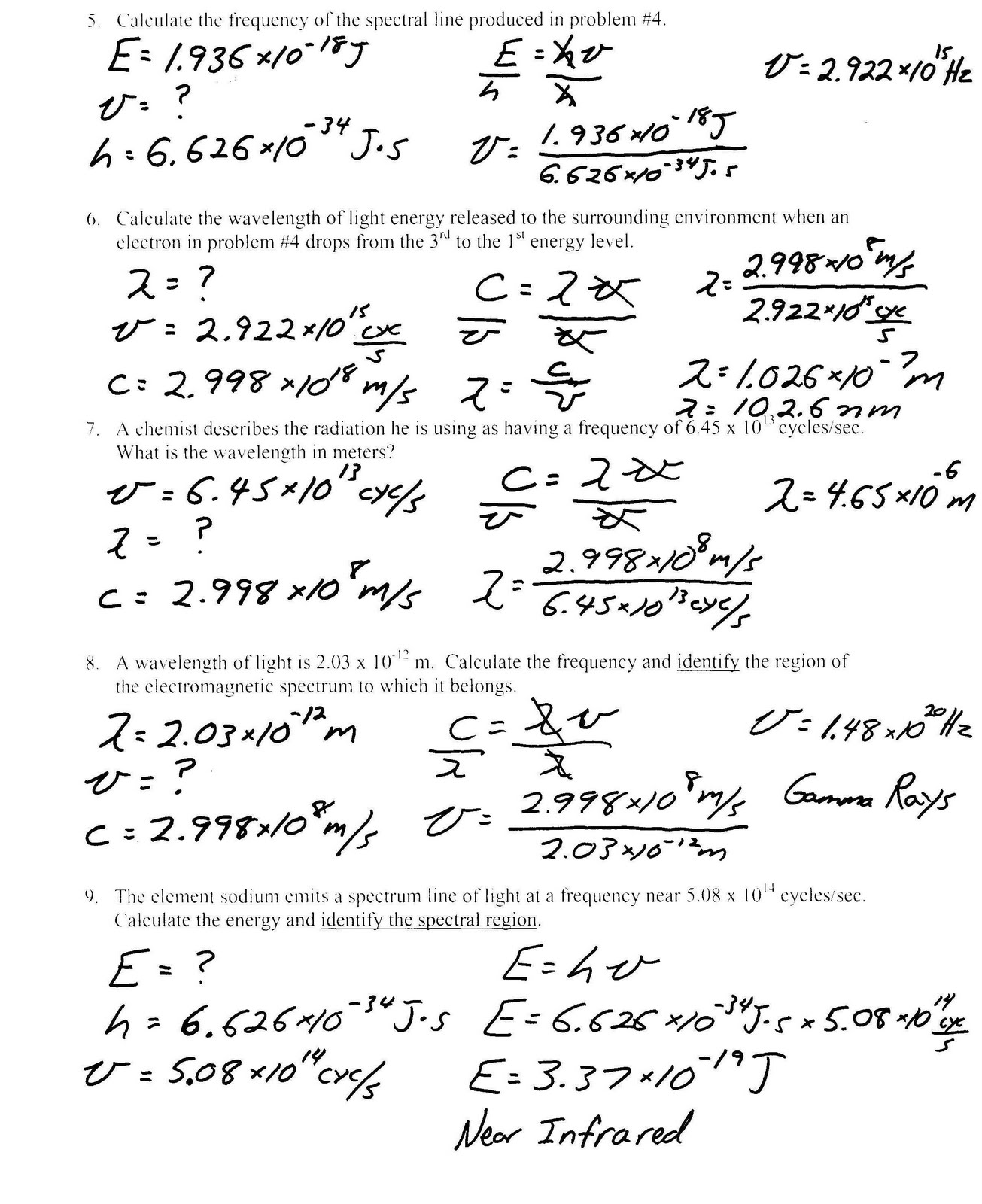 Printables High School Physical Science Worksheets heritage high school honors physical science...