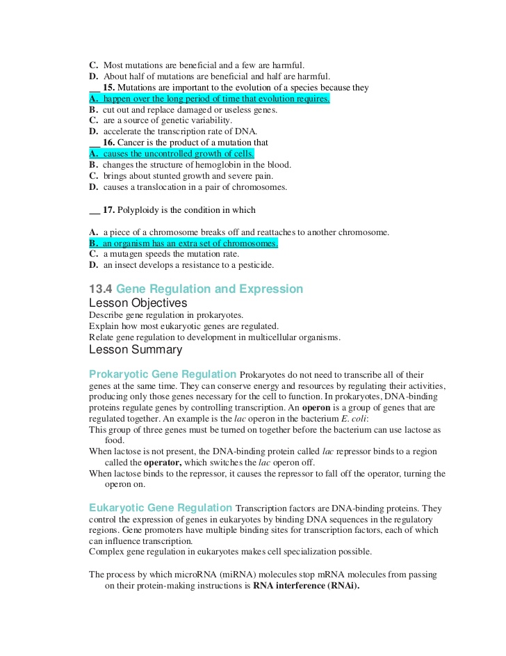 Printables Genetic Mutations Worksheet genetic mutation worksheet davezan answers bloggakuten
