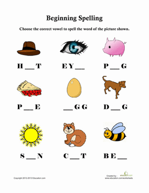 Printables Kindergarten Spelling Words Worksheets word worksheets for kindergarten davezan 1000 images about savannah school on pinterest sight rhyming words worksheet kindergarten