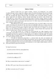 Printables What Is Science Worksheet english teaching worksheets science fiction text