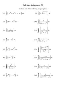 Printables Calculus Worksheet calculus 1 worksheets davezan davezan