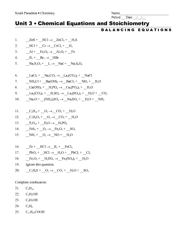 Printables Stoichiometry Worksheets stoichiometry worksheets davezan printables worksheet answers safarmediapps