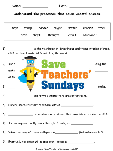 Printables Bill Nye Erosion Worksheet bill nye erosion worksheet plustheapp and worksheets 3rd grade weathering worksheet