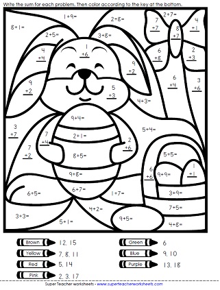 Printables Fun Math Worksheets For 2nd Grade easter worksheets math worksheet