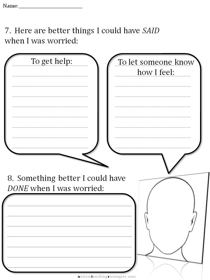 Printables Anxiety Worksheets For Children cbt childrens emotion worksheet series 7 worksheets...
