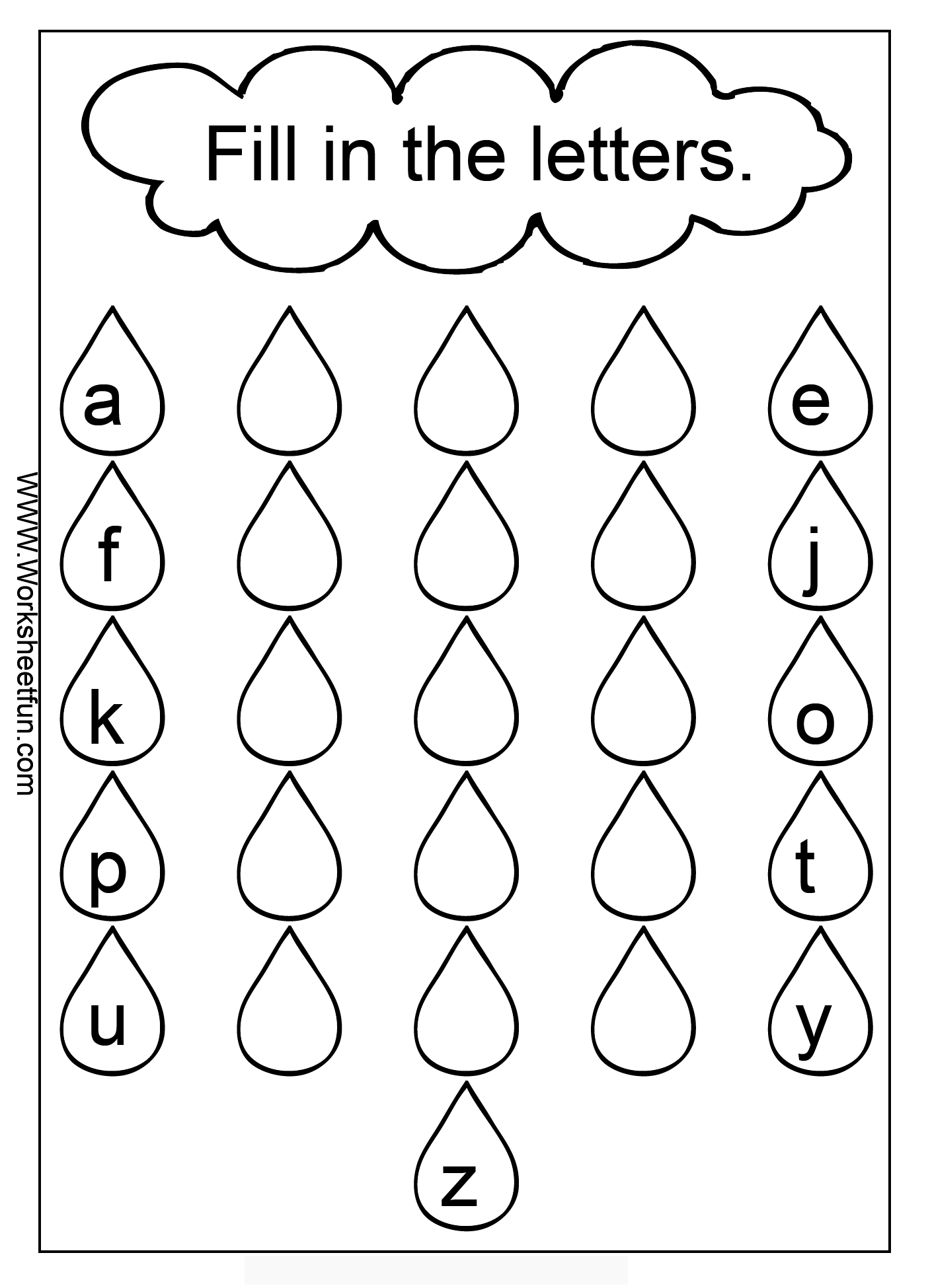 Printables Missing Letter Worksheets missing lowercase letters small free printable letters