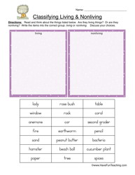 Printables Classifying Living Things Worksheet classifying living things worksheet plustheapp...