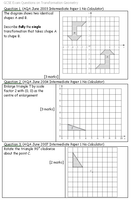 Printables Translations Worksheet worksheet geometry davezan translations davezan